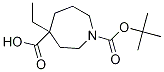 1-Tert-butyl4-ethylazepane-1,4-dicarboxylate Structure,912444-90-7Structure