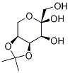 4,5-O-(1-甲基乙亞基)-beta-D-吡喃果糖結(jié)構(gòu)式_912456-61-2結(jié)構(gòu)式