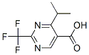 4-異丙基-2-三氟甲基嘧啶-5-羧酸結(jié)構(gòu)式_914201-22-2結(jié)構(gòu)式