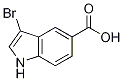 3-Bromo-1H-Indole-5-carboxylic acid Structure,916179-87-8Structure