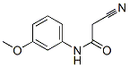 2-氰基-N-(3-甲氧基苯基)-乙酰胺結(jié)構(gòu)式_91818-29-0結(jié)構(gòu)式