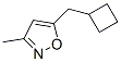 5-(環(huán)丁基甲基)-3-甲基-異噁唑結(jié)構(gòu)式_921588-27-4結(jié)構(gòu)式