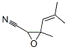 2-Oxiranecarbonitrile, 3-methyl-3-(2-methyl-1-propen-1-yl)-Structure,929624-30-6Structure 2-Oxiranecarbonitrile, 3-methyl-3-(2-methyl-1-propen-1-yl)- Structure,929624-30-6Structure