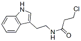 3-氯-N-[2-(1H-吲哚-3-基)乙基]丙酰胺結(jié)構(gòu)式_93187-18-9結(jié)構(gòu)式