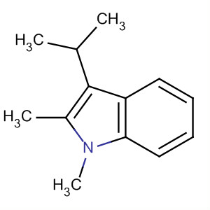3-異丙基-1,2-二甲基-1H-吲哚結(jié)構(gòu)式_93549-89-4結(jié)構(gòu)式