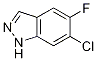 6-氯-5-氟-1H-吲唑結(jié)構(gòu)式_937047-36-4結(jié)構(gòu)式