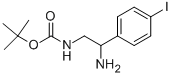 [2-氨基-2-(4-碘-苯基)-乙基]-氨基甲酸叔丁酯鹽酸鹽結(jié)構(gòu)式_939760-54-0結(jié)構(gòu)式