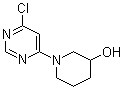 1-(6-氯-嘧啶-4-基)-哌啶-3-醇結(jié)構(gòu)式_939986-73-9結(jié)構(gòu)式