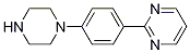 2-(4-(哌嗪-1-基)苯基)嘧啶結(jié)構(gòu)式_940903-37-7結(jié)構(gòu)式