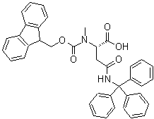 Fmoc-n-me-asn(trt)-oh結(jié)構(gòu)式_941296-80-6結(jié)構(gòu)式