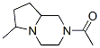 (7CI)-2-乙?；藲?6-甲基吡咯并[1,2-a]吡嗪結(jié)構(gòu)式_94408-65-8結(jié)構(gòu)式