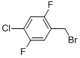 1-(Bromomethyl)-4-chloro-2,5-difluorobenzeneStructure,945262-21-5Structure 1-(Bromomethyl)-4-chloro-2,5-difluorobenzene Structure,945262-21-5Structure