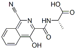 n-[(1-氰基-4-羥基-3-異喹啉)羰基]-L-丙氨酸結構式_945739-64-0結構式
