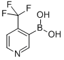 4-(Trifluoromethyl)pyridine-3-boronic acid Structure,947533-41-7Structure