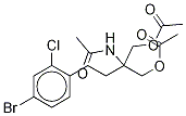 N-[1,1-雙[(乙?；趸?甲基]-3-(4-溴-2-氯苯基)丙基]乙酰胺結(jié)構(gòu)式_951238-23-6結(jié)構(gòu)式