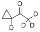 環(huán)丙基甲基酮-D3結(jié)構(gòu)式_95249-93-7結(jié)構(gòu)式