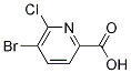 3-Bromo-2-chloro-6-pyridinecarboxylic acid Structure,959958-25-9Structure