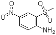 2-Methanesulfonyl-4-nitrophenylamine Structure,96-74-2Structure