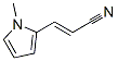(e)-(9ci)-3-(1-甲基-1H-吡咯-2-基)-2-丙烯腈結(jié)構(gòu)式_96238-37-8結(jié)構(gòu)式