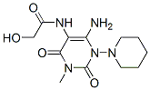 (7ci)-n-(6-氨基-1,2,3,4-四氫-3-甲基-2,4-二氧代-1-哌啶-5-嘧啶)-乙二醇酰胺結構式_97434-57-6結構式