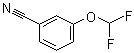 3-(二氟甲氧基)苯甲腈結(jié)構(gòu)式_97582-88-2結(jié)構(gòu)式