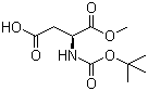 N-tert-butoxycarbonyl-l-aspartic acid 1-methyl esterStructure,98045-03-5Structure N-tert-butoxycarbonyl-l-aspartic acid 1-methyl ester Structure,98045-03-5Structure