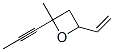 Oxetane, 4-ethenyl-2-methyl-2-(1-propynyl)-(9ci)Structure,98888-58-5Structure Oxetane, 4-ethenyl-2-methyl-2-(1-propynyl)-(9ci) Structure,98888-58-5Structure