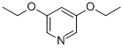 3,5-二乙氧基吡啶結(jié)構(gòu)式_98959-85-4結(jié)構(gòu)式