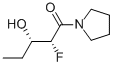 (R*,S*)-(9CI)-1-(2-氟-3-羥基-1-氧代戊基)-吡咯烷結構式_99343-23-4結構式