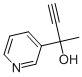 (6ci)-alpha-乙炔-alpha-甲基-3-吡啶甲醇結(jié)構(gòu)式_99357-64-9結(jié)構(gòu)式