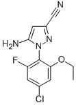 5-氨基-1-(4-氯-6-乙氧基-2-氟苯基)-1H-吡唑-3-甲腈結(jié)構(gòu)式_99479-46-6結(jié)構(gòu)式
