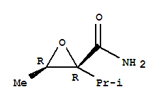 Oxiranecarboxamide, 3-methyl-2-(1-methylethyl)-, (2r,3r)-(9ci)Structure,200356-10-1Structure Oxiranecarboxamide, 3-methyl-2-(1-methylethyl)-, (2r,3r)-(9ci) Structure,200356-10-1Structure