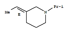 (e)-(9ci)-3-亞乙基-1-(1-甲基乙基)-哌啶結構式_204975-59-7結構式