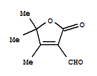 (9ci)-2,5-二氫-4,5,5-三甲基-2-氧代-3-呋喃羧醛結構式_206861-83-8結構式