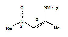 (1z)-(9ci)-N,N-二甲基-1-[(s)-甲基亞磺酰基]-1-丙烯-2-胺結(jié)構(gòu)式_212752-53-9結(jié)構(gòu)式
