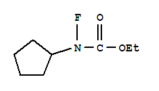 (8ci)-n-氟-環(huán)戊烷氨基甲酸乙酯結(jié)構(gòu)式_21298-19-1結(jié)構(gòu)式