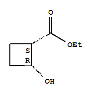 (1s,2r)-(9ci)-2-羥基-環(huán)丁烷羧酸乙酯結(jié)構(gòu)式_213478-58-1結(jié)構(gòu)式