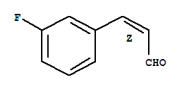 (2z)-(9ci)-3-(3-氟苯基)-2-丙烯醛結(jié)構(gòu)式_213617-52-8結(jié)構(gòu)式