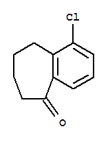 6-氯-l-苯并環(huán)庚酮結(jié)構(gòu)式_21413-75-2結(jié)構(gòu)式