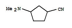 (9ci)-3-(二甲基氨基)-環(huán)戊烷甲腈結(jié)構(gòu)式_214327-57-8結(jié)構(gòu)式