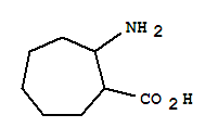 (9ci)-2-氨基-環(huán)庚烷羧酸結(jié)構(gòu)式_215229-15-5結(jié)構(gòu)式