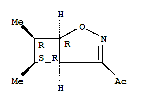 1-[(1r,5r,6s,7r)-6,7-二甲基-2-噁-3-氮雜雙環(huán)[3.2.0]-3-庚烯-乙酮結構式_219597-92-9結構式