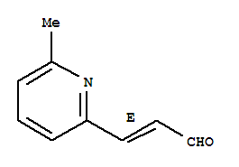 (2e)-(9ci)-3-(6-甲基-2-吡啶)-,2-丙烯醛結(jié)構(gòu)式_220189-83-3結(jié)構(gòu)式