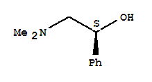 (S)-2-二甲基氨基-1-苯基乙醇結(jié)構(gòu)式_2202-69-9結(jié)構(gòu)式