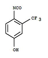 (9CI)-4-異氰?；?3-(三氟甲基)-苯酚結(jié)構(gòu)式_220239-70-3結(jié)構(gòu)式
