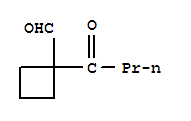 (9ci)-1-(1-氧代丁基)-環(huán)丁烷羧醛結(jié)構(gòu)式_220775-64-4結(jié)構(gòu)式