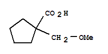 (9ci)-1-(甲氧基甲基)-環(huán)戊烷羧酸結(jié)構(gòu)式_220876-16-4結(jié)構(gòu)式