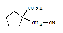 (9ci)-1-(氰基甲基)-環(huán)戊烷羧酸結(jié)構(gòu)式_220878-55-7結(jié)構(gòu)式