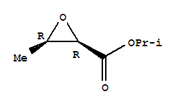 Oxiranecarboxylic acid, 3-methyl-, 1-methylethyl ester, (2r,3r)-(9ci)Structure,221203-36-7Structure Oxiranecarboxylic acid, 3-methyl-, 1-methylethyl ester, (2r,3r)-(9ci) Structure,221203-36-7Structure