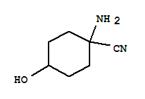 (9ci)-1-氨基-4-羥基-環(huán)己烷甲腈結(jié)構(gòu)式_221527-40-8結(jié)構(gòu)式